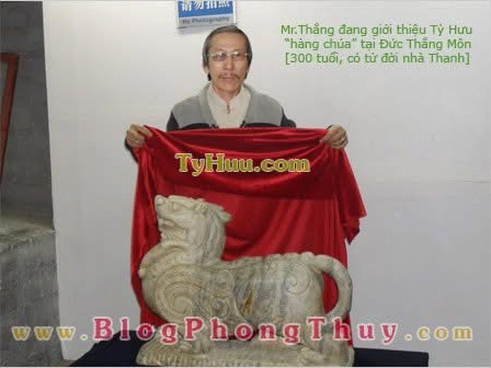 Hồ Thắng giới thiệu một vật phẩm phong thủy